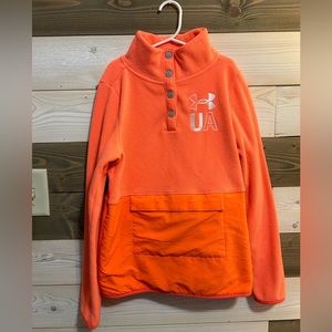 Under Armour ⚜️ Girks Youth Fleece Quarter Snap Pullover
